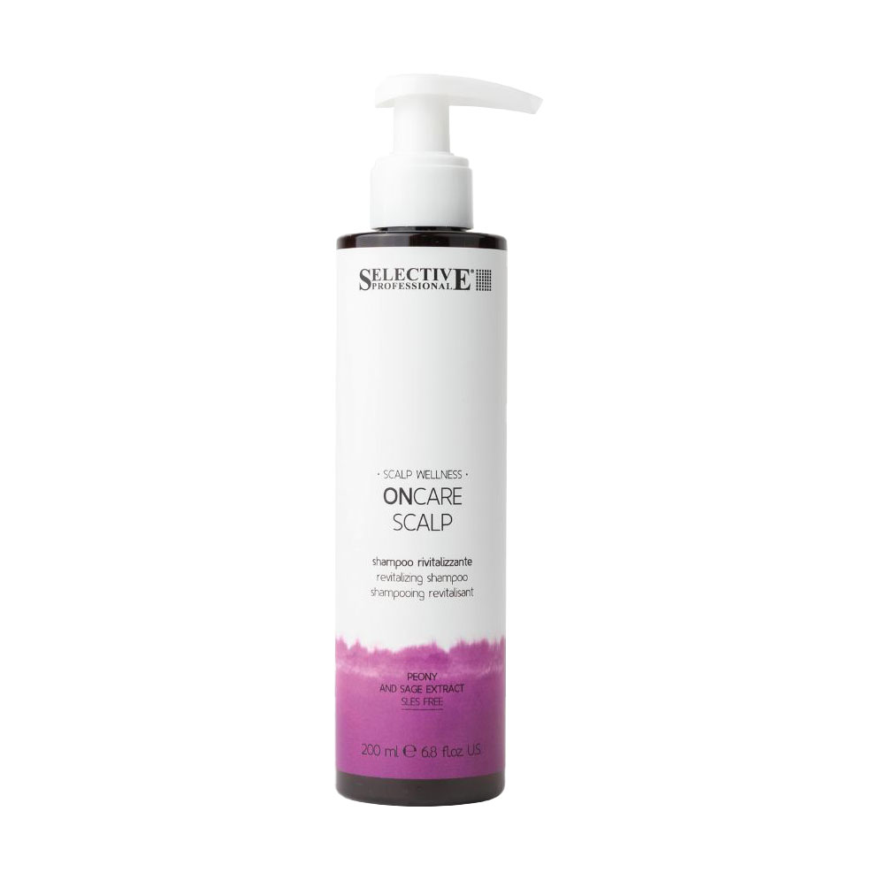 Шампунь Selective Professional OnCare Scalp Revitalizing Shampoo для відновлення тонкого волосся, схильного до випадіння, 200 мл