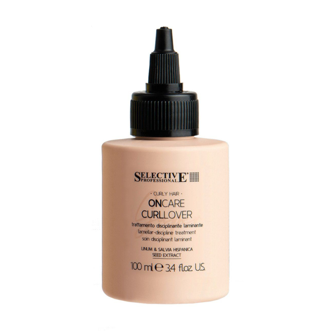 Супердисциплінувальний флюїд Selective Professional OnCare Curllover Lamellar-Discipline Treatment для ламінування кучерявого волосся, 100 мл